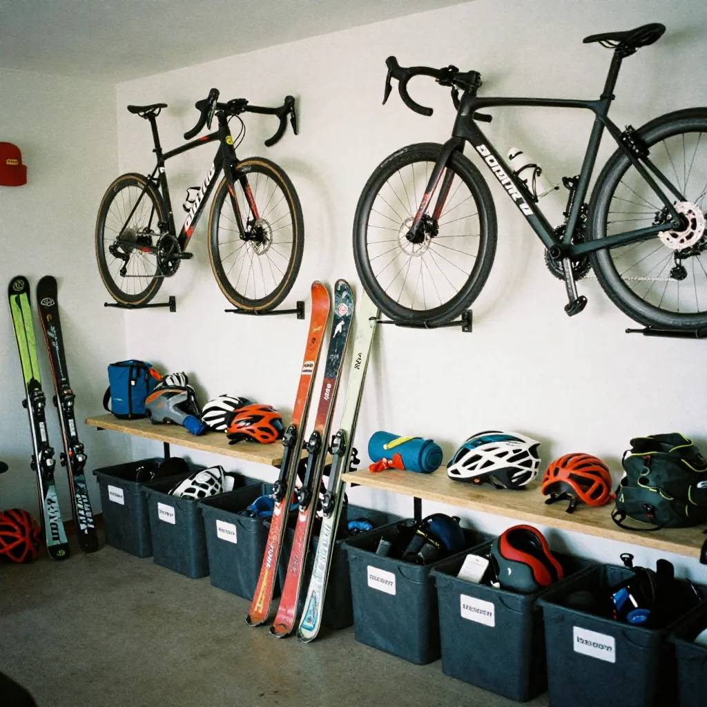 Bicycle storage module