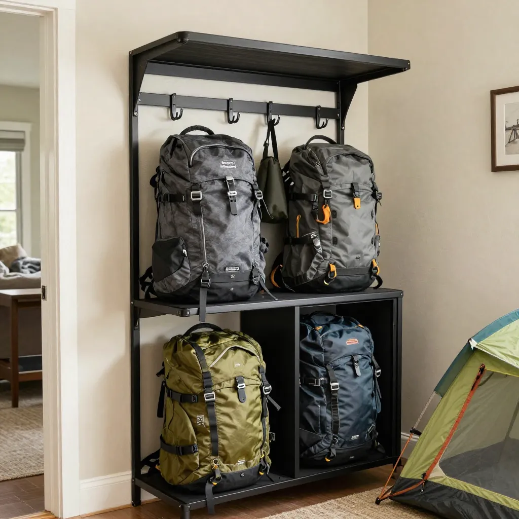 Outdoor equipment organization